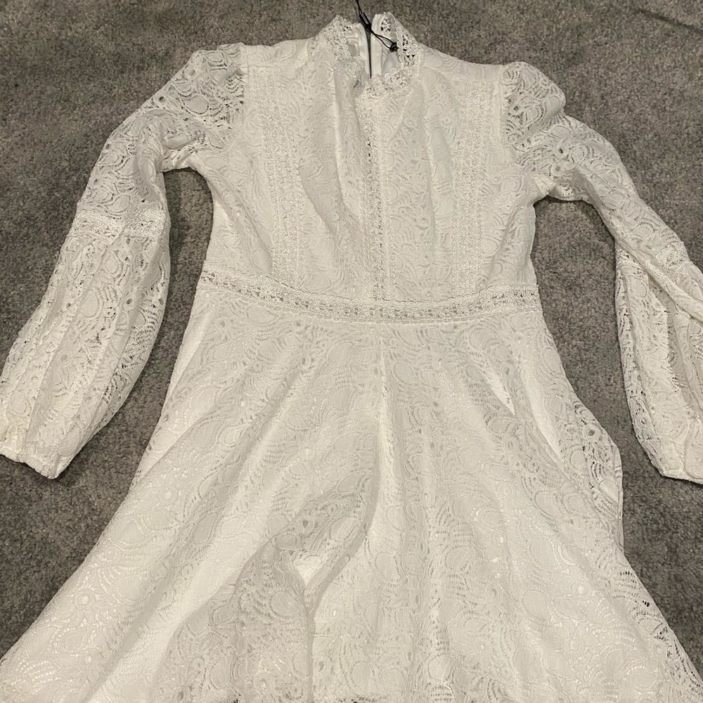 COPY - White lace dress